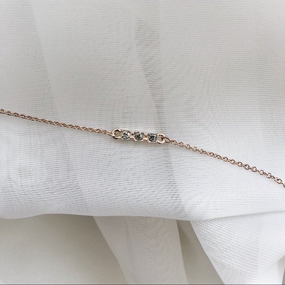 Rose Gold Dainty Bracelet 9” - Picture 5 of 7